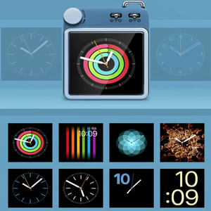 Dispositivo de Música MP3 Cuadrado Personalizado de Fábrica con Pantalla de Reloj para Regalo - Product Image 6