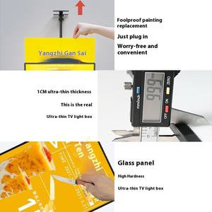 Caja <span class=keywords><strong>DE</strong></span> LUZ <span class=keywords><strong>DE</strong></span> góndola LED para supermercados, pasillos minoristas y grandes almacenes, solución <span class=keywords><strong>de</strong></span> publicidad colgante - Product Image 1