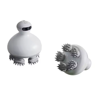 Masseur électrique pour le cuir chevelu étanche IPX7, applicateur d'huile à 5 doigts, brosse vibrante pour le soin du cuir chevelu, favorisant la croissance des cheveux et contre la chute des cheveux
