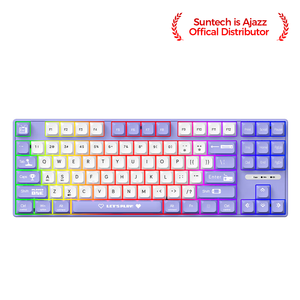 Clavier mécanique filaire personnalisable Ak870mc à échange à chaud avec rétroéclairage multicolore (DIY) - Product Image 2