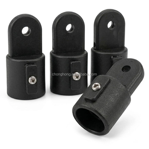 Terminal de ojo de nailon negro para toldo Bimini marino, accesorios de toldo, para kayak y canoa - Product Image 1