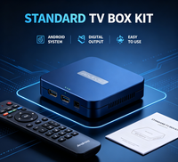Boîtier IPTV Android 12 avec firmware stable, Mini TVBox, adapté au Royaume-Uni, à la France et à l'Allemagne