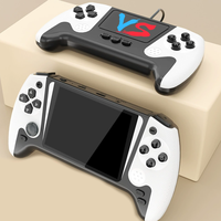 Console de jeu portable rétro Q21, écran HD de 3,5 pouces, 500 jeux intégrés, sortie TV, console de jeu portable pour deux joueurs