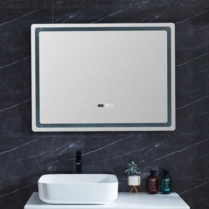 <span class=keywords><strong>Espejo</strong></span> <span class=keywords><strong>de</strong></span> tocador rectangular sin marco para Hotel, <span class=keywords><strong>luz</strong></span> <span class=keywords><strong>LED</strong></span> con Sensor, sin cobre, <span class=keywords><strong>espejo</strong></span> plateado iluminado, moderno, 70139910090 - Product Image 4