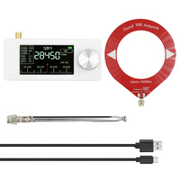 Radio Portabel SI4732 0.5-108 MHz LSB USB AM FM Mini Radio Saku Tanpa Layar