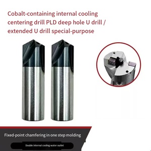 ชุดดอกสว่านเจาะแบบจุดคงที่สำหรับเจาะรูลึกสำหรับเจาะหินอ่อนขนาดเมตริก <span class=keywords><strong>CNC</strong></span> ความเย็นภายในเหล็กความเร็วสูง - Product Image 2