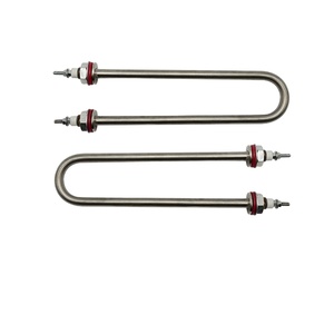 Calentador tubular personalizado en forma de I U W, elementos calefactores, calentador de bobina en espiral de agua de 110V y 220V - Product Image 1