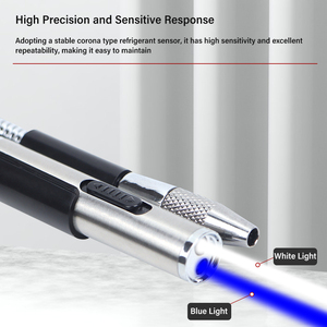 كاشف تسرب ذكي عالي الدقة جهاز تكييف هواء السيارة كاشف ضغط الهالوجين والهيدروجين والغاز الذي يُمكن حمله باليد - Product Image 4