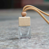 Botol Parfum Mobil Silinder Kaca Ukiran Frost, Pasokan Pabrik, Kemasan Kustom 5ml 8ml 10ml