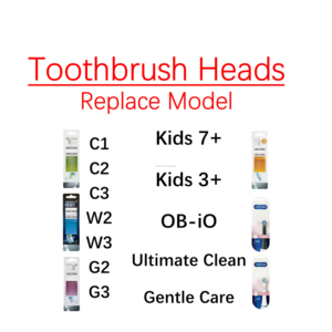 Professional Electric <b>Toothbrush</b> Replacement Rotate Able <b>Toothbrush</b> <b>Head</b> For Oscillating Power <b>Toothbrush</b> - Product Image 2