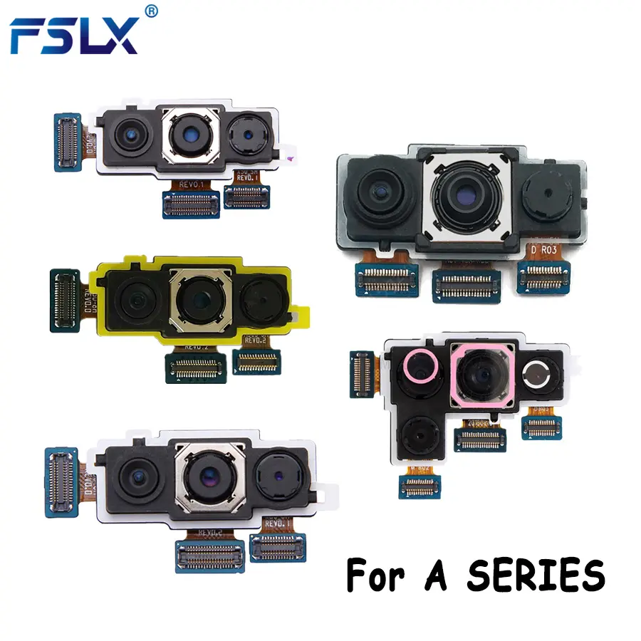 Back Big Main Rear Camera Flex Cable For Samsung Galaxy A20S/A207 A30S/A307 A31/A315 A50/A505 A51/A515 A70/A705 Front Camera