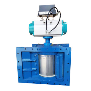 Vanne de régulation rotative électrique pneumatique Cades B400 pour la métallurgie à température ambiante - Product Image 1