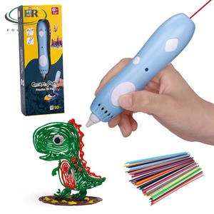 Penna 3D Bambini Bassa Temperatura Sicura 2.5mm PCL Filamento 90 Pezzi 18 Colori CE FCC RoHS EN71 Giocattolo Educativo - Product Image 1