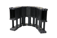 Pont en Nylon CNC câble électrique chaîne d'énergie en plastique, usine JFLO de chine JEZ45F. Série