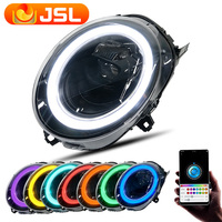 Phare JSL Styling Mini F56 2014-2019 F54 F55 F56 F57 à diodes, avec DRL et faisceau de projecteur à diodes, accessoires