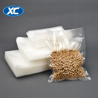 Sac de stockage sous vide pour aliments congelés imprimé personnalisé en usine Evoh sacs d'emballage en plastique en rouleau gaufré pour machine à sceller sous vide en PE transparent