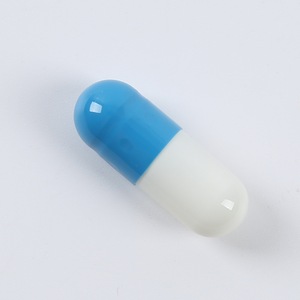 高品質の青と白の空の硬ゼラチンカプセルシェル空の薬カプセルサイズ0 1 2 3 - Product Image 5