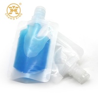 Capuchon à vis en plastique polypropylène coloré pour emballage de savon liquide, bec verseur en plastique, sachet doy-pack debout