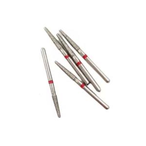 10 adet/kutu diş FG elmas Burs matkap futbol şekli yüksek hızlı el aletleri için diş aksesuarı 847KR-016F - Product Image 3