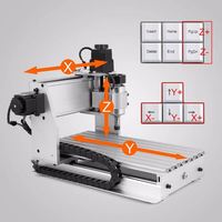 Vevor Usine Améliorée Travail Du Bois 3040 CNC 4 Axes 3 Axes Gravure Sculpture Machine pour La Publicité De Chine