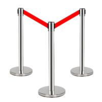 Barrière rétractable portative de trafic de ceinture pour la gestion de file d'attente d'événement pour le contrôle de foule