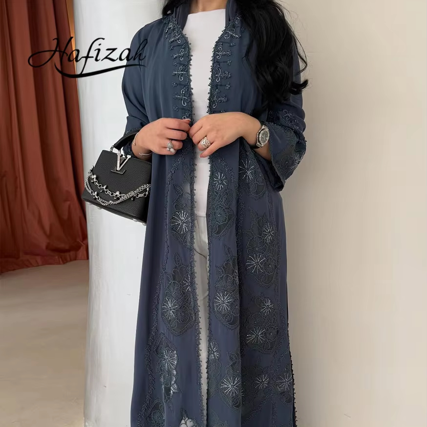 modest dusty blue dress Long one Shoulder Cheap Dusty Blue Bridesmaid Dresses with Slit Mother of  Bride Dress PB10079 main image 0