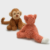 Vente en gros d'objets animaux jouets animaux en peluche sauvages jouets en peluche broderie personnalisée peluche dinosaure renard singe jouets animaux sauvages