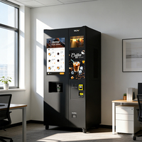 TCN Wholesale Hot Selling 24/7 Commercial Unattended Automatic Hot Iced Freshly Coffee Vending Machine Auto Clean for Business