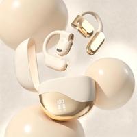 Nouveauté M62 pour écouteurs à conduction osseuse 5.4 à intelligence artificielle, conception non intra-auriculaire, affichage du niveau de batterie, confort optimal pour un port prolongé