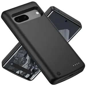 10000Mah For Google Pixel 6 7 8 Pro Battery Case Pixel8 Phone Cases For Google Pixel 8 Pro Battery Charger Case Power Bank Cover