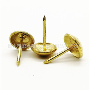 Junyuewei Imitation <b>Gold</b> Studs 16mm Diameter Iron Decorative <b>Sofa</b> Hardware Durable Upholstery Accessories - Product Image 2