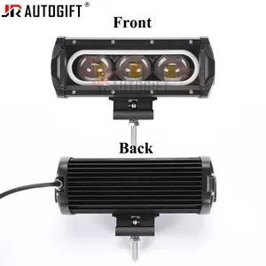 Lâmpada de led para caminhão lada niva 4x4 atv, luz de led em ângulo dual cores para holofote 9-80v 50w 3000k 6000k luz de trabalho