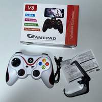 Venta al por mayor de fábrica Android 2,4G Wireless Gamepad Controller P3 PC360Steam Smart TV Box Joystick de juego compatible