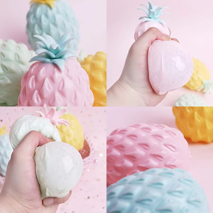 En gros, Jouet anti-stress amusant en forme de balle d'raisin ananas, jouet de décompression pour enfants autistes, jouet sensoriel à presser pour les mains et les poignets - Product Image 6
