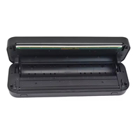 Printer Foto Thermal Portabel Mini BT Ukuran Kertas A4 untuk Ponsel, Printer Nirkabel BT Tanpa Tinta