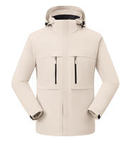 Veste d'extérieur coupe-vent imperméable avec logo personnalisé OEM ODM, veste Softshell pour l'hiver, la chasse, la randonnée et la montagne