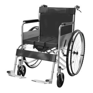 Le fauteuil roulant Haishi Hainuo est un fauteuil roulant pliable, léger, multifonctionnel et compact, avec une toilette intégrée, adapté pour - Product Image 5