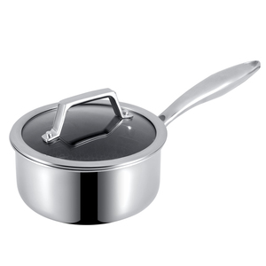 304 thép không gỉ <span class=keywords><strong>Cookware</strong></span> Set thấp moq tổ ong không dính sức khỏe Nhà Bếp 9 cái 3 lớp thép không gỉ <span class=keywords><strong>Cookware</strong></span> Set - Product Image 5