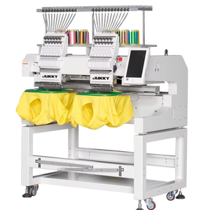 Máquinas de Coser Industriales Computarizadas Automáticas JUKKY de 15 Agujas, Multifuncionales, de Dos Cabezas, Modelo 1502, para Bordado Plano y de Gorras - Product Image 4