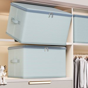 Quần Áo Quilt tổ chức vải quần áo container tủ quần áo nhà công suất lớn có thể gập lại grey lưu trữ hộp - Product Image 4