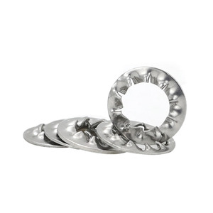 <span class=keywords><strong>SS304</strong></span> 316 thép không gỉ nội bộ răng khóa máy giặt sao khóa máy giặt - Product Image 2