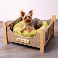 Fabricant de meubles sur mesure, produits pour animaux de compagnie tendance et populaires, lit pour chat en bois imperméable, lits pour chien antistatiques, lits pour animaux de compagnie OEM