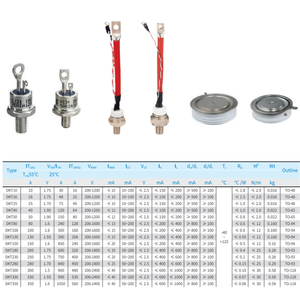 <span class=keywords><strong>Diode</strong></span> céramique à borne à vis SEMIDUKEN DKT80 80A haute puissance pour <span class=keywords><strong>redressement</strong></span> industriel et conversion de puissance - Product Image 4