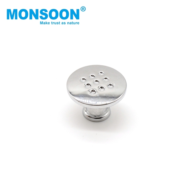 Hardware Zinc Alloy Cabinet Handles Furniture Bedroom Dresser Pulls Drawer Kitchen Handle Round Head Lever Handle Pull Knobs