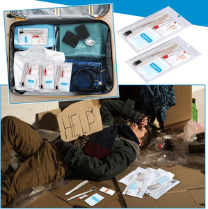 Kit d'accueil écologique pour hôtel, kit de voyage, ensemble d'accessoires pour avion avec logo personnalisé et pantoufles d'hôtel - Product Image 4