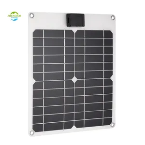 Оптовая продажа, мини-солнечная панель, 15 Вт, монокристаллические Pv-панели, уличная солнечная панель, зарядное устройство для мобильного телефона