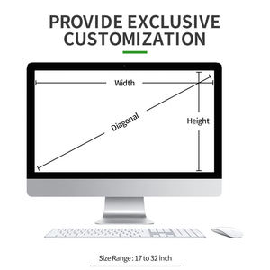 Protector de Pantalla Acrílico 2.5D <span class=keywords><strong>ProVan</strong></span> con Antihuellas, HD Transparente, Impermeable, Cobertura Total para Laptop, Tablet, PC (17-49 Pulgadas) - Product Image 6