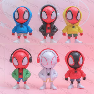 Juguete de diseñador de superhéroes más popular, Spiderman con Sudadera con capucha de moda, figura coleccionable de juguete para decoración del hogar - Product Image 2