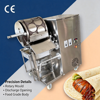 Machine à plier les feuilles carrées pour la production de peau de lumpia, de rouleaux de printemps et de samosas, prix de la machine à faire des rouleaux de printemps et des lumpia