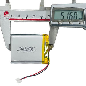 Baterai isi ulang Lithium DTP 104050 <span class=keywords><strong>3</strong></span>.7V 2500mAh siklus dalam kustom baterai Lipo 2300mAh 2400mAh - Product Image 4